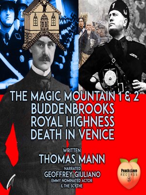 cover image of The Magic Mountain 1 & 2 Buddenbrooks Royal Highness Death In Venice